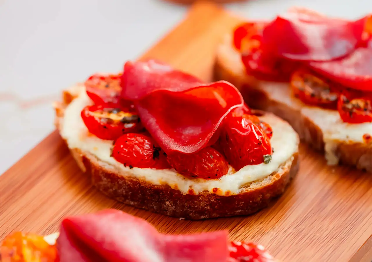 Bruschetta de Mortadela Crocante