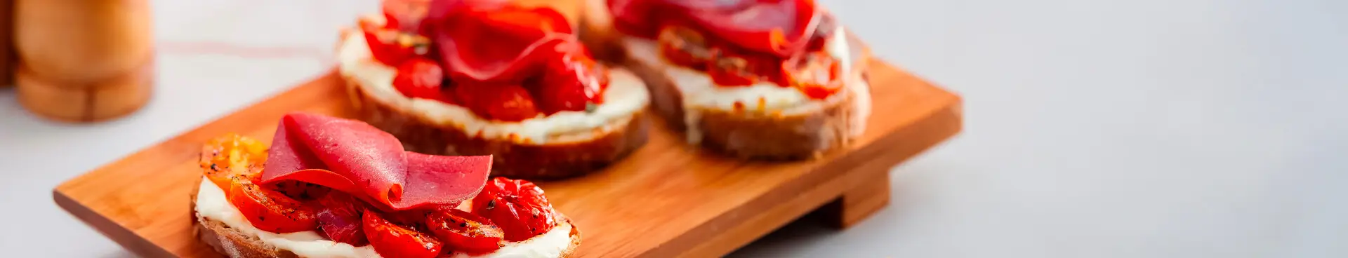 Bruschetta de Mortadela Crocante