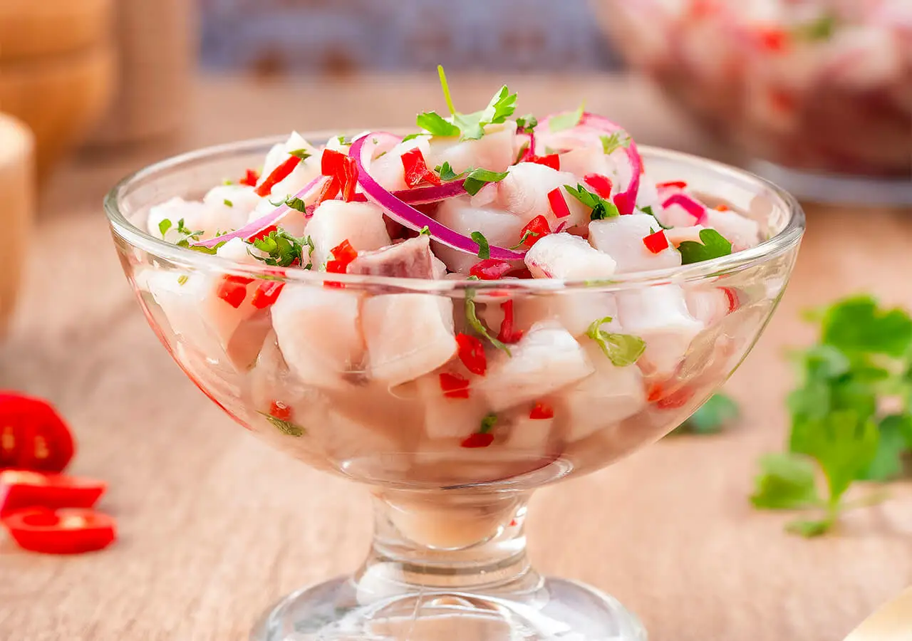 Filé de Tilápia - Ceviche