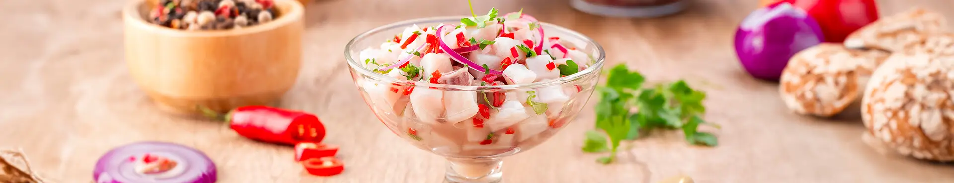 Filé de Tilápia - Ceviche
